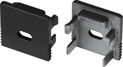 

Заглушка для профиля, SL-MINI-15 BLACK с отверстием / 049420
