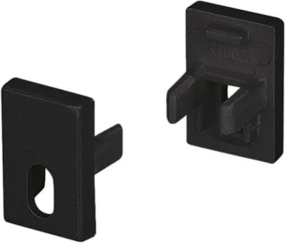 

Заглушка для профиля, SL-MINI-8-H12 BLACK с отверстием / 037506