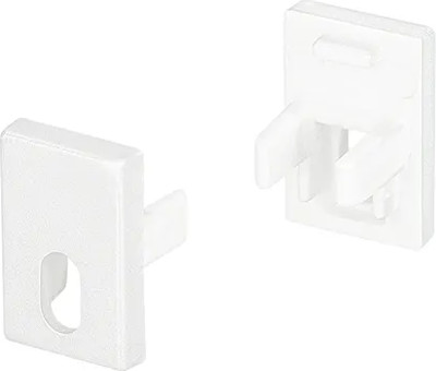 Заглушка для профиля Arlight SL-MINI-8-H12 WHITE с отверстием / 037528 -