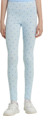 Леггинсы детские Mark Formelle 147719 (р.134-68, горошек на голубом) - 