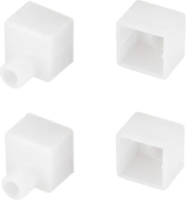 

Заглушка для профиля, WPH-FLEX-1616 WHITE с отверстием / 040863