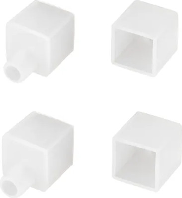 

Заглушка для профиля, WPH-FLEX-1414-TOP WHITE с отверстием / 040862