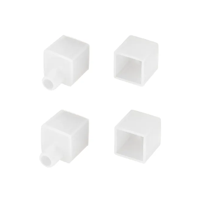 Заглушка для профиля Arlight WPH-FLEX-1414-TOP WHITE с отверстием / 040862