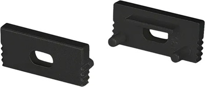

Заглушка для профиля, SL-SLIM-H7 BLACK с отверстием / 037510