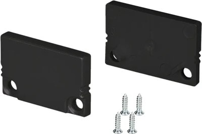 

Заглушка для профиля, SL-SLIM20-H13 BLACK глухая / 037512