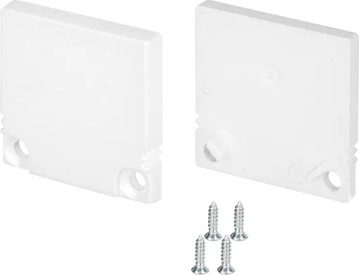 

Заглушка для профиля, SL-SLIM20-H20 WHITE глухая / 047636