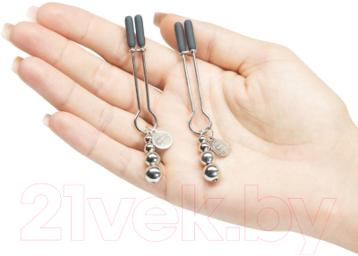 Тиски для сосков Fifty Shades of Grey Adjustable Nipple Clamps 17742 / FS-40186