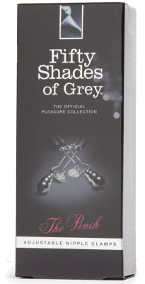 Тиски для сосков Fifty Shades of Grey Adjustable Nipple Clamps 17742 / FS-40186