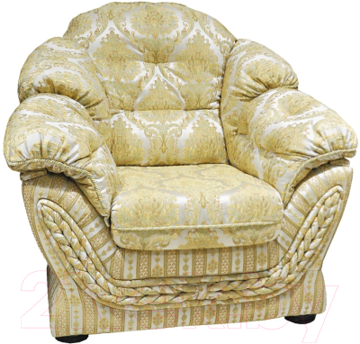 Комплект мягкой мебели Домовой Романтика-1 3Mst+1+1 (Degas 5929 A1-09/Degas 5929 C1-09)