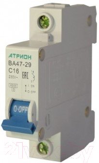 

Выключатель автоматический Атрион, VA4729-1-20B