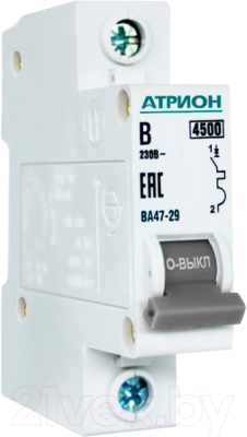 Выключатель автоматический Атрион VA4729-1-25B