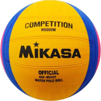 Мяч для водного поло Mikasa W6600W (желтый/синий/розовый) - 