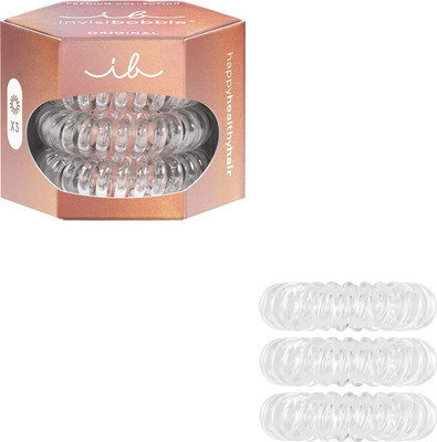 Набор резинок для волос Invisibobble Original Premium Crystal Clear (3шт) -