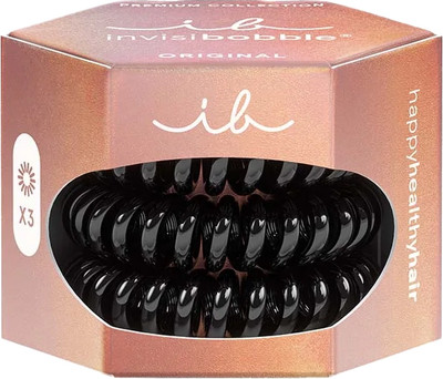 Набор резинок для волос Invisibobble Original Premium True Black (3шт) -
