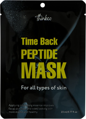 Маска для лица тканевая Thinkco Time Back Peptide Mask (23мл) - 