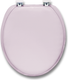 Сиденье для унитаза Еврокомфорт Океан 103-312-03 (мягкое, розовый) -