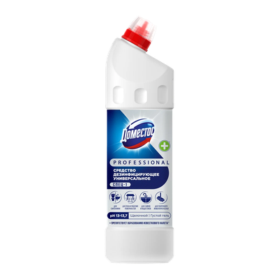 Универсальное чистящее средство Domestos Professional Дезинфицирующее (1л) - 