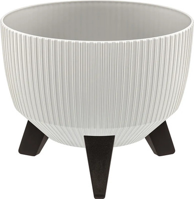 Кашпо El Casa Винто / 640579 (светло-серый) -