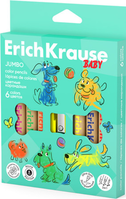 

Набор цветных карандашей, Baby Jumbo / 63599
