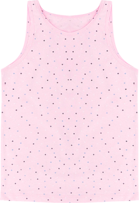 Майка детская Mark Formelle 427739/1 (р.128-64, ромбики на розовом) - 