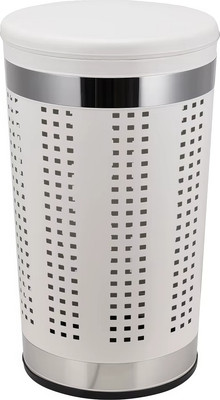 Корзина для белья Caspian 90113 (46л, белый) - 