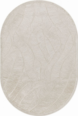 Коврик Radjab Carpet Марсель Овал NP 425 (0.8x1.5, Cream) -