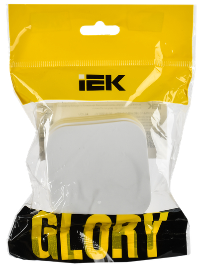 Выключатель IEK Glory EVH10-K01M-10 (белый матовый) — фото 5