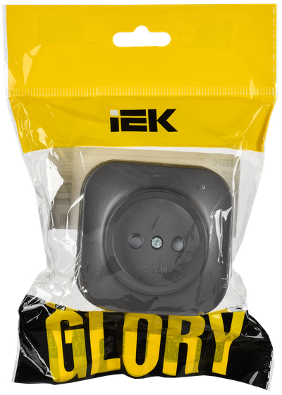Розетка IEK Glory ERH13-K46M-10 (сталь матовый) — фото 5