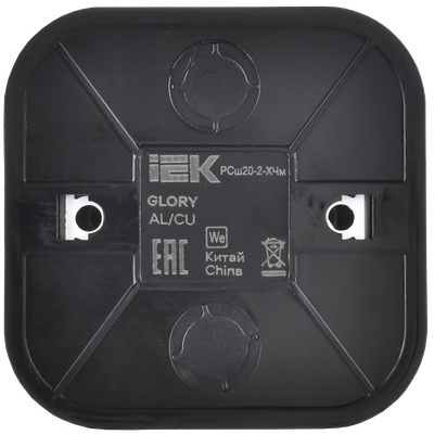 Розетка IEK Glory ERH13-K02M-10 (черный матовый) — фото 4