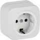 Розетка IEK Glory ERH11-K01M-16 (белый матовый) - 