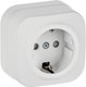 Розетка IEK Glory ERH14-K01M-16 (белый матовый) - 