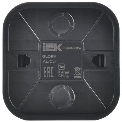 Розетка IEK Glory ERH14-K46M-16 (сталь матовый) — фото 4