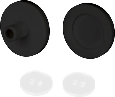 

Заглушка для профиля, ARL-MonLIGHT-ROUND-25-CAP-TOP-SET-BLACK / 047067