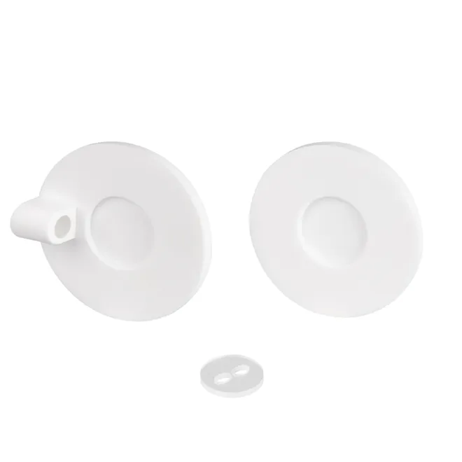Заглушка для профиля Arlight ARL-MonLIGHT-ROUND-40-CAP-SIDE-S-SET-WH / 048837 — фото 1