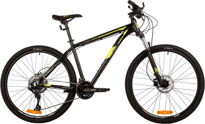 Велосипед Stinger Graphite Pro 27.5 / 27AHD.GRAPHPRO.16BK3 (черный, разобранный, в коробке) -