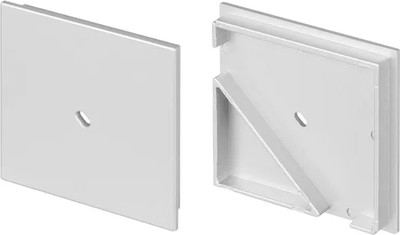 

Заглушка для профиля, KANT-H55 SQUARE с отверстием / 044617