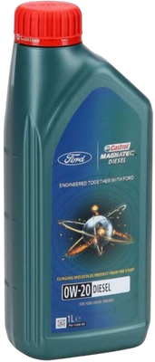 Моторное масло Castrol Ford Magnatec Diesel/1 0W20 (1л) - 