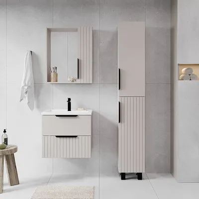 

Шкаф с зеркалом для ванной, Сицилия 80 / VSIC80CAP-ZSH