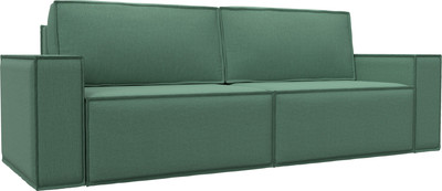 Диван Лига Диванов Куба Лайт / 129437 (рогожка амур 11 зеленый) - 