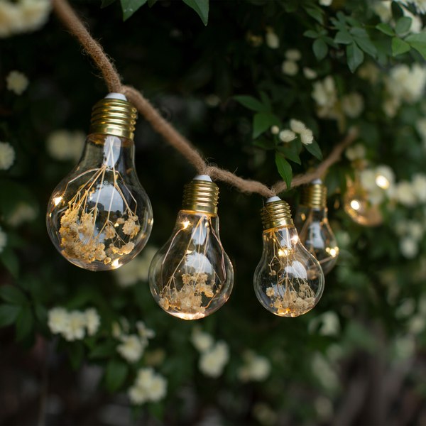 Светодиодная гирлянда AksHome Тип 2 Лампочки 10LED 1.65м 2АА