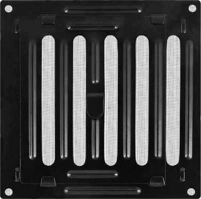 Решетка вентиляционная Нора-М Р-100 / 17285 (черный) - 
