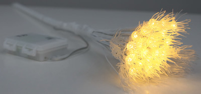 

Ветка новогодняя, Тип 8 Фейерверк 31х75см 25LED 3АА