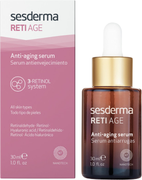 Сыворотка для лица Sesderma Retiage Антивозрастная (30мл) - 