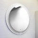 Зеркало Comforty Мадрид-70 (белый матовый, с LED-подсветкой и бесконтактным сенсором) - 