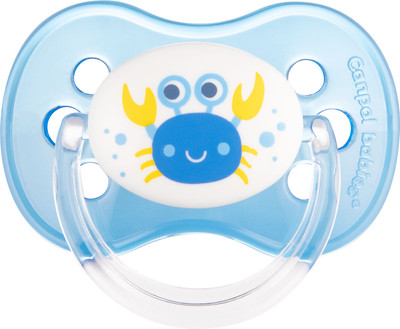 Пустышка Canpol Love&Sea силиконовая круглая 18+ мес / 22/415_new - 