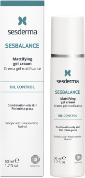 Крем для лица Sesderma Sesbalance себорегулирующий с матирующим эффектом (50мл) - 