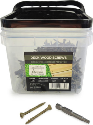 

Саморез, Deck Wood Screws 41x4.2mm C4 T20