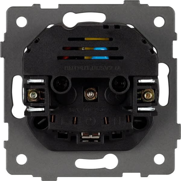 Розетка Arlight SCT-MUAC-PL-BK-V / 049830