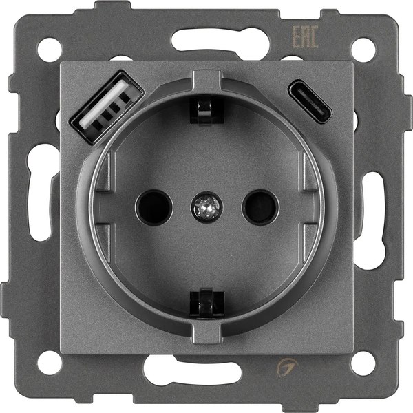 Розетка Arlight SCT-MUAC-PL-GR-V / 049831