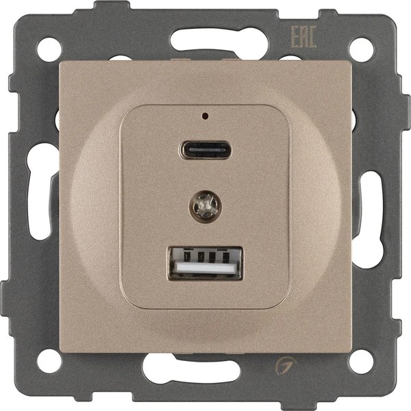 Розетка Arlight SCT-MUAC-PL-GD-V / 049841